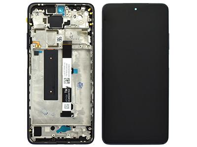 For Xiaomi Mi 10T Lite 5G Lcd Touch Screen Frame  Tasti Laterali Atlantic Blue